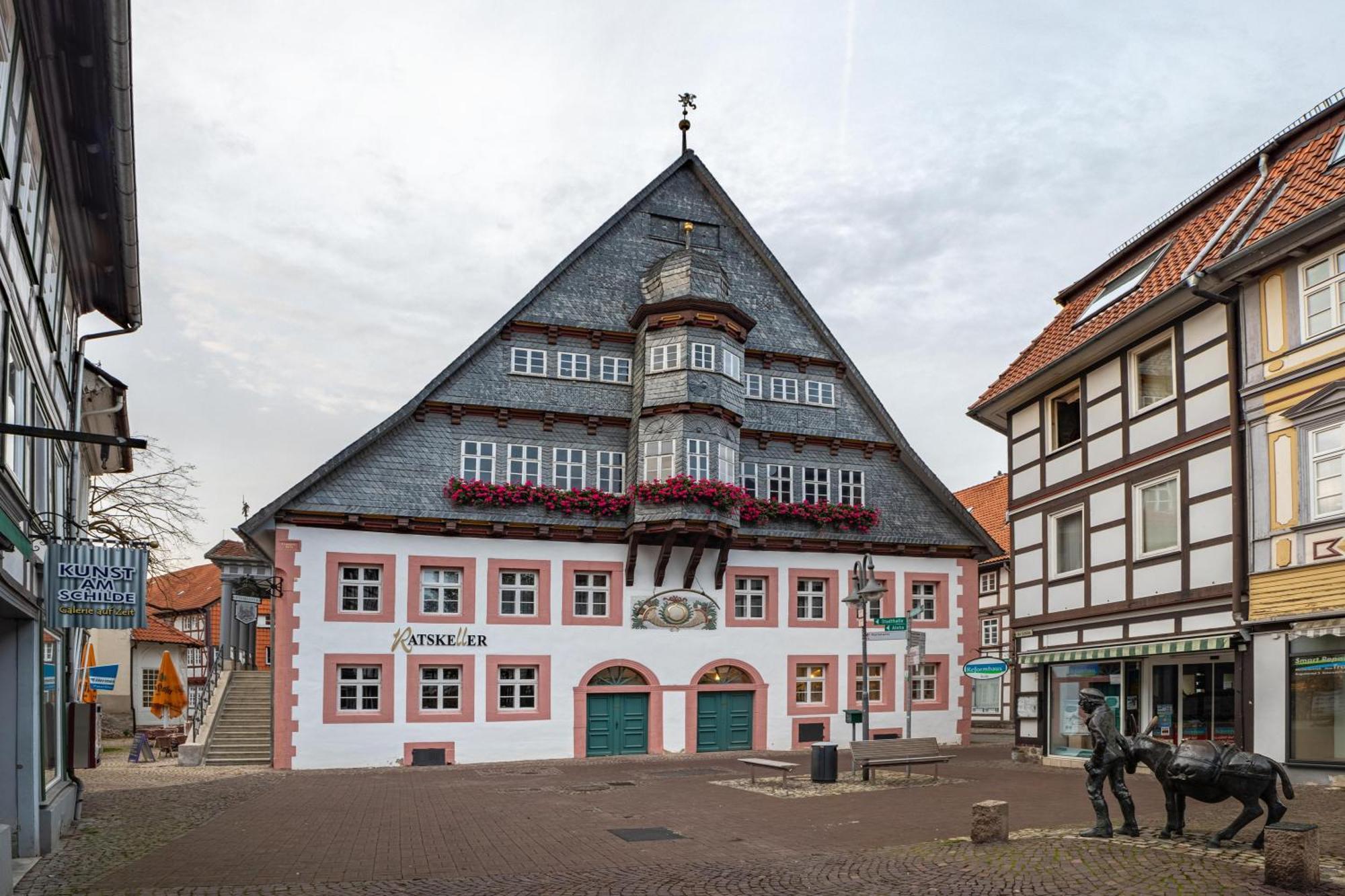 Ferienwohnung Grosse Osterode am Harz Exteriör bild